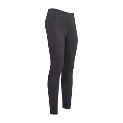 Legging de equitação Easy Rider Livia FullGrip Periscópio Cinzento