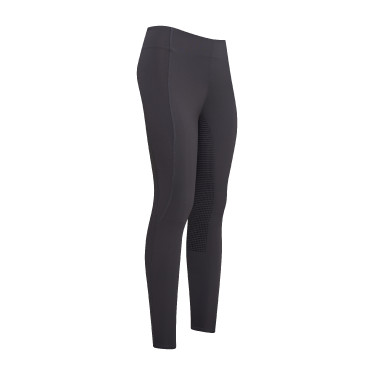 Legging de equitação Easy Rider Livia FullGrip Periscópio Cinzento
