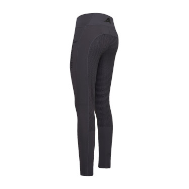 Legging de equitação Easy Rider Livia FullGrip Periscópio Cinzento