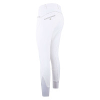 Calça de equitação Easy Rider Carice FullGrip Branco