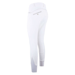 Calça de equitação Easy Rider Carice FullGrip Branco Calça de equitação Easy Rider Carice FullGrip Branco