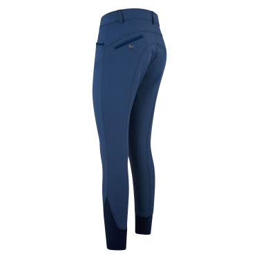 Calça de equitação Easy Rider Carice FullGrip Azul-noite Calça de equitação Easy Rider Carice FullGrip Azul-noite