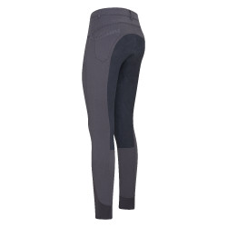 Calça de equitação Easy Rider Elodie Diamond Full Periscópio Cinzento