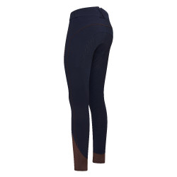 Calça de equitação Easy Rider Nora FullGrip Azul-marinho