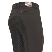 Calça de equitação Euro-Star Arielle Fashion FullGrip Mocca Castanho