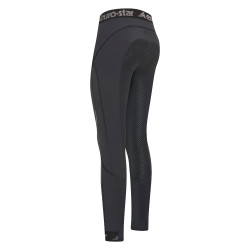 Calça de equitação Euro-Star Athletic Softshell FullGrip Preto Calça de equitação Euro-Star Athletic Softshell FullGrip Preto