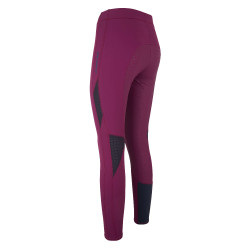 Calça de equitação Euro-Star Athletics FullGrip Roxo escuro Violeta Calça de equitação Euro-Star Athletics FullGrip Roxo escuro Violeta