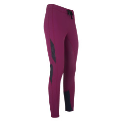 Calça de equitação Euro-Star Athletics FullGrip Roxo escuro Violeta Calça de equitação Euro-Star Athletics FullGrip Roxo escuro Violeta