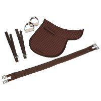 Sattelset Haflinger 17,5" Castanho Sattelset Haflinger 17,5" Castanho