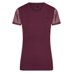 T-shirt Euro-Star Vittoria Fruta silvestre escura Vermelho