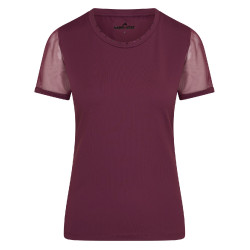 Camiseta Euro-Star Lucia Fruta silvestre escura Vermelho Camiseta Euro-Star Lucia Fruta silvestre escura Vermelho