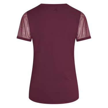 Camiseta Euro-Star Lucia Fruta silvestre escura Vermelho Camiseta Euro-Star Lucia Fruta silvestre escura Vermelho
