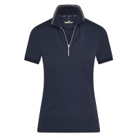 Polo com meio zíper Euro-Star Gina Azul-marinho Polo com meio zíper Euro-Star Gina Azul-marinho