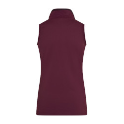 Polo sem mangas Euro-Star Carmella Fruta silvestre escura Vermelho Polo sem mangas Euro-Star Carmella Fruta silvestre escura Vermelho