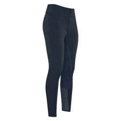 Calça de equitação Euro-Star Indigo cintura alta Full