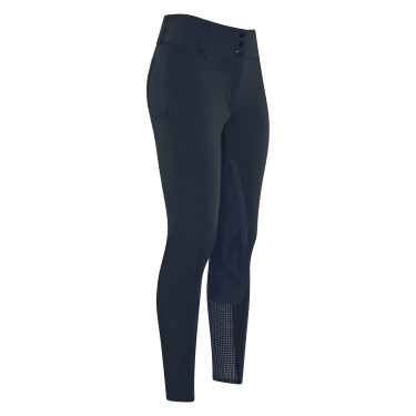 Calça de equitação Euro-Star Indigo cintura alta Full
