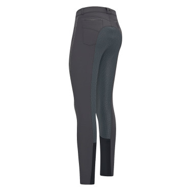 Calça de equitação Euro-Star Indigo Diam. Softshell FullGrip Calça de equitação Euro-Star Indigo Diam. Softshell FullGrip