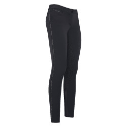 Calça de equitação Euro-Star Indigo Diam. Softshell FullGrip Preto Calça de equitação Euro-Star Indigo Diam. Softshell FullGrip Preto