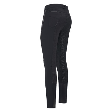 Calça de equitação Euro-Star Indigo Diam. Softshell FullGrip Preto Calça de equitação Euro-Star Indigo Diam. Softshell FullGrip Preto