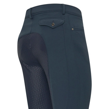 Calça de equitação Euro-Star Camillo So. FullGrip Azul-marinho