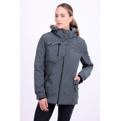 Parka casaco Euro-Star Lajana Castanho escuro Azul