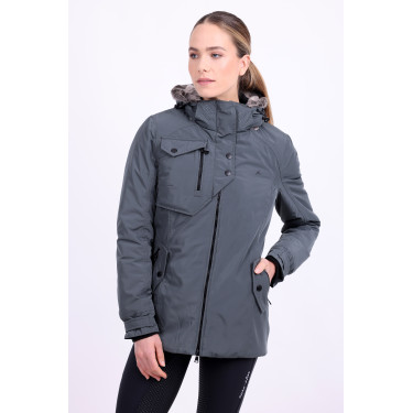 Parka casaco Euro-Star Lajana Castanho escuro Azul