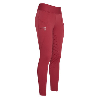 Legging de equitação Easy Rider Don FullGrip Romã Vermelho Legging de equitação Easy Rider Don FullGrip Romã Vermelho