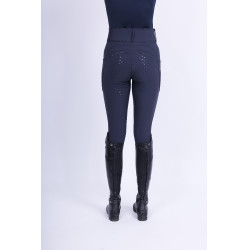 Legging de equitação Easy Rider Maxima FullGrip Azul-marinho Legging de equitação Easy Rider Maxima FullGrip Azul-marinho