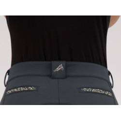 Pantalon d'équitation Euro-Star Arista Fashion dia. FullGrip Nuit