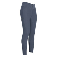 Calça de equitação Euro-Star Queen thermaline FullGrip Cinza magneto Cinzento