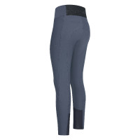 Calça de equitação Euro-Star Queen thermaline FullGrip Cinza magneto Cinzento
