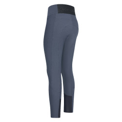 Calça de equitação Euro-Star Queen thermaline FullGrip Cinza magneto Cinzento