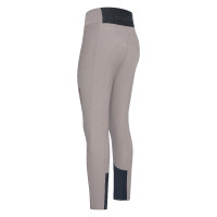 Calça de equitação Euro-Star Queen thermaline FullGrip Cinza magneto Cinzento