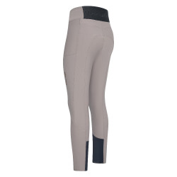 Calça de equitação Euro-Star Queen thermaline FullGrip Tundra Bege
