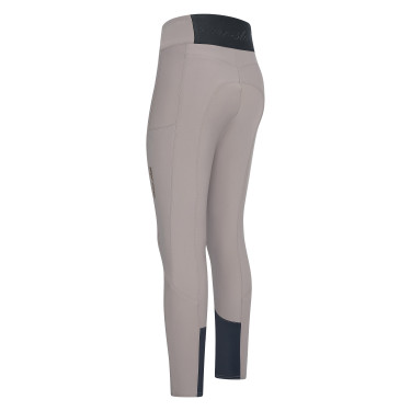 Calça de equitação Euro-Star Queen thermaline FullGrip Tundra Bege