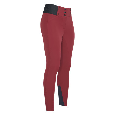 Legging de equitação Euro-Star Athletic leanline FullGrip Romã Vermelho Legging de equitação Euro-Star Athletic leanline FullGrip Romã Vermelho