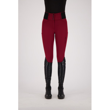 Legging de equitação Euro-Star Athletic leanline FullGrip Romã Vermelho Legging de equitação Euro-Star Athletic leanline FullGrip Romã Vermelho