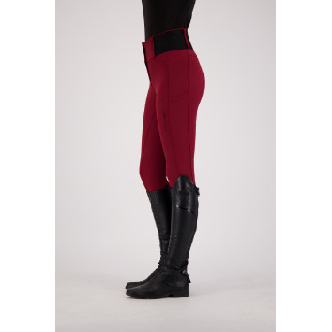 Legging de equitação Euro-Star Athletic leanline FullGrip Romã Vermelho Legging de equitação Euro-Star Athletic leanline FullGrip Romã Vermelho