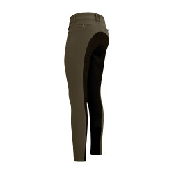 Calça de equitação Euro-Star Arielle Snow FullGrip Oliva Verde