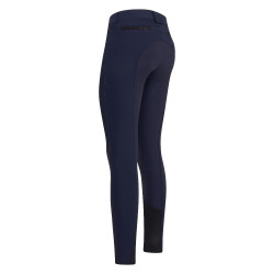 Calça de equitação Euro-Star Arista Fashion FullGrip Azul da noite