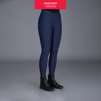 Calça de equitação Euro-Star Arista Fashion KneeGrip Azul da noite