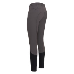 Calça de equitação Euro-Star Marco FullGrip Periscópio Cinzento Calça de equitação Euro-Star Marco FullGrip Periscópio Cinzento