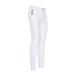 Calça de equitação Euro-Star Marco KneeGrip Branco