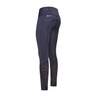 Legging de equitação Euro-Star Breez Fashion FullGrip verão Azul-marinho