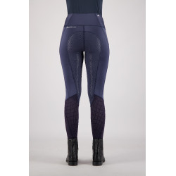 Legging de equitação Euro-Star Breez Fashion FullGrip verão Azul-marinho