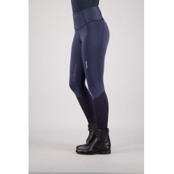Legging de equitação Euro-Star Breez Fashion FullGrip verão Azul-marinho