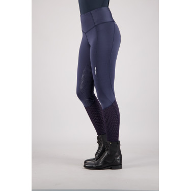 Legging de equitação Euro-Star Breez Fashion FullGrip verão Azul-marinho