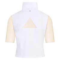 Crop top de competição Euro-Star Flying Fearless Branco