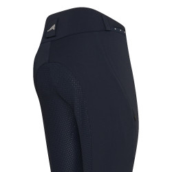 Calça de equitação Euro-star Equitation Queen Diamond FullGrip verão Azul-marinho Calça de equitação Euro-star Equitation Queen Diamond FullGrip verão Azul-marinho