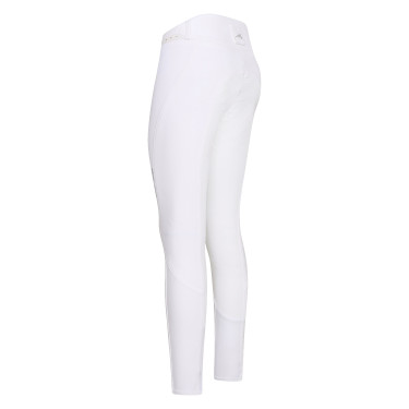 Calça de equitação Euro-star Equitation Queen Diamond FullGrip verão Branco Calça de equitação Euro-star Equitation Queen Diamond FullGrip verão Branco